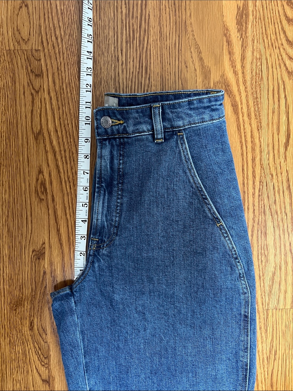 Everlane THE UTILITY BARREL JEAN, New Blue - Size 27 - Picture 10 of 10